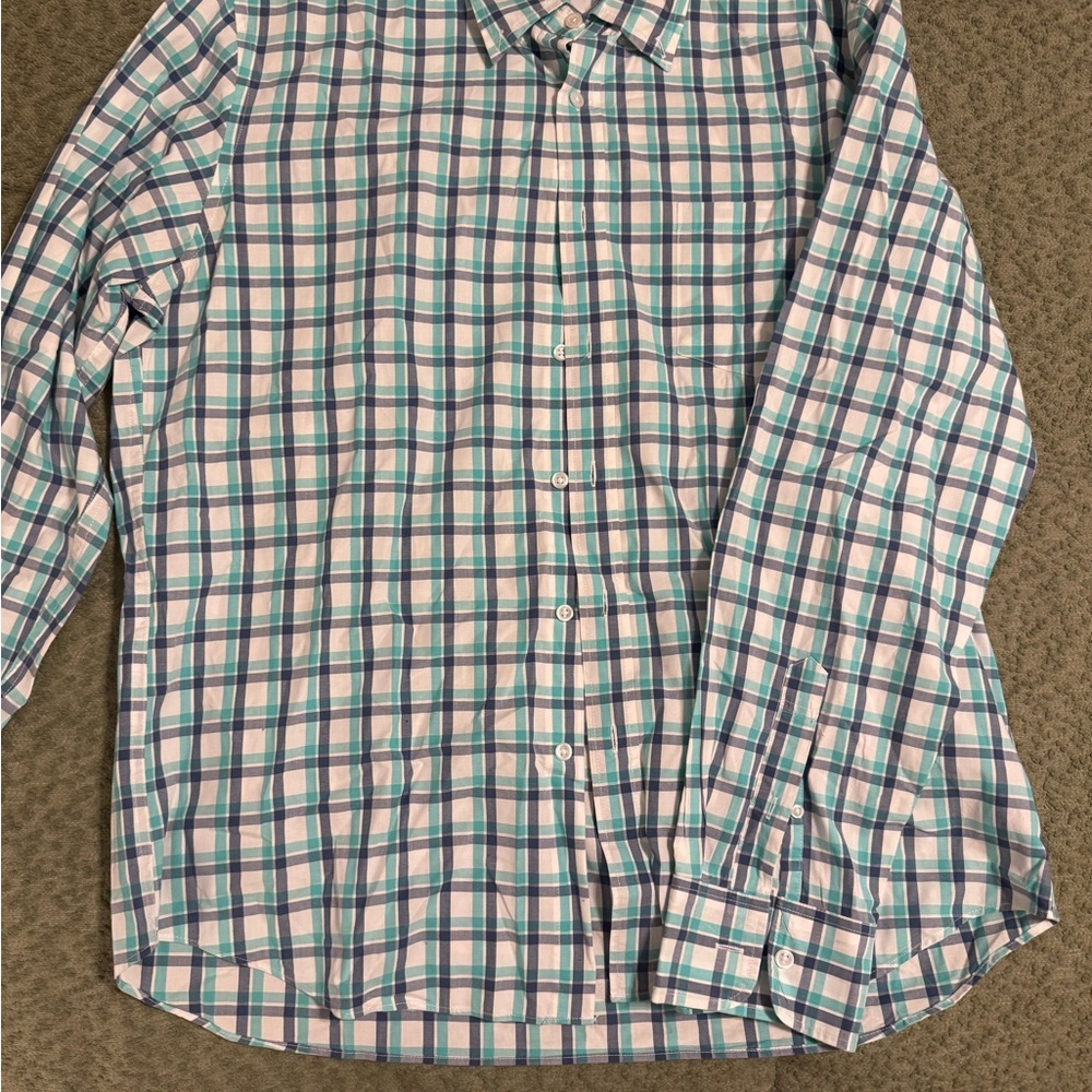 J. Crew Men's Multicolor Plaid Button-Down Shirt